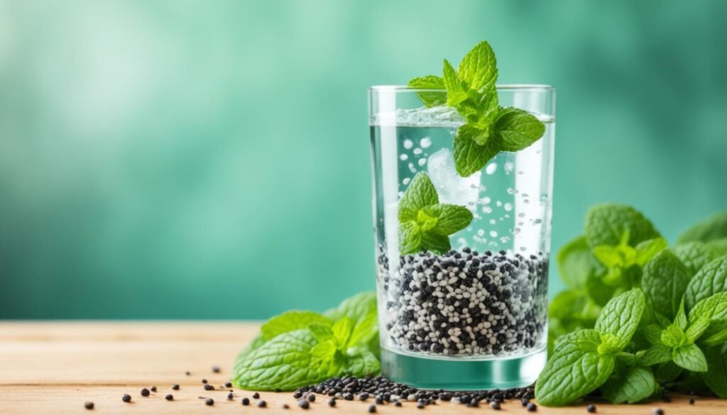 chia seed water